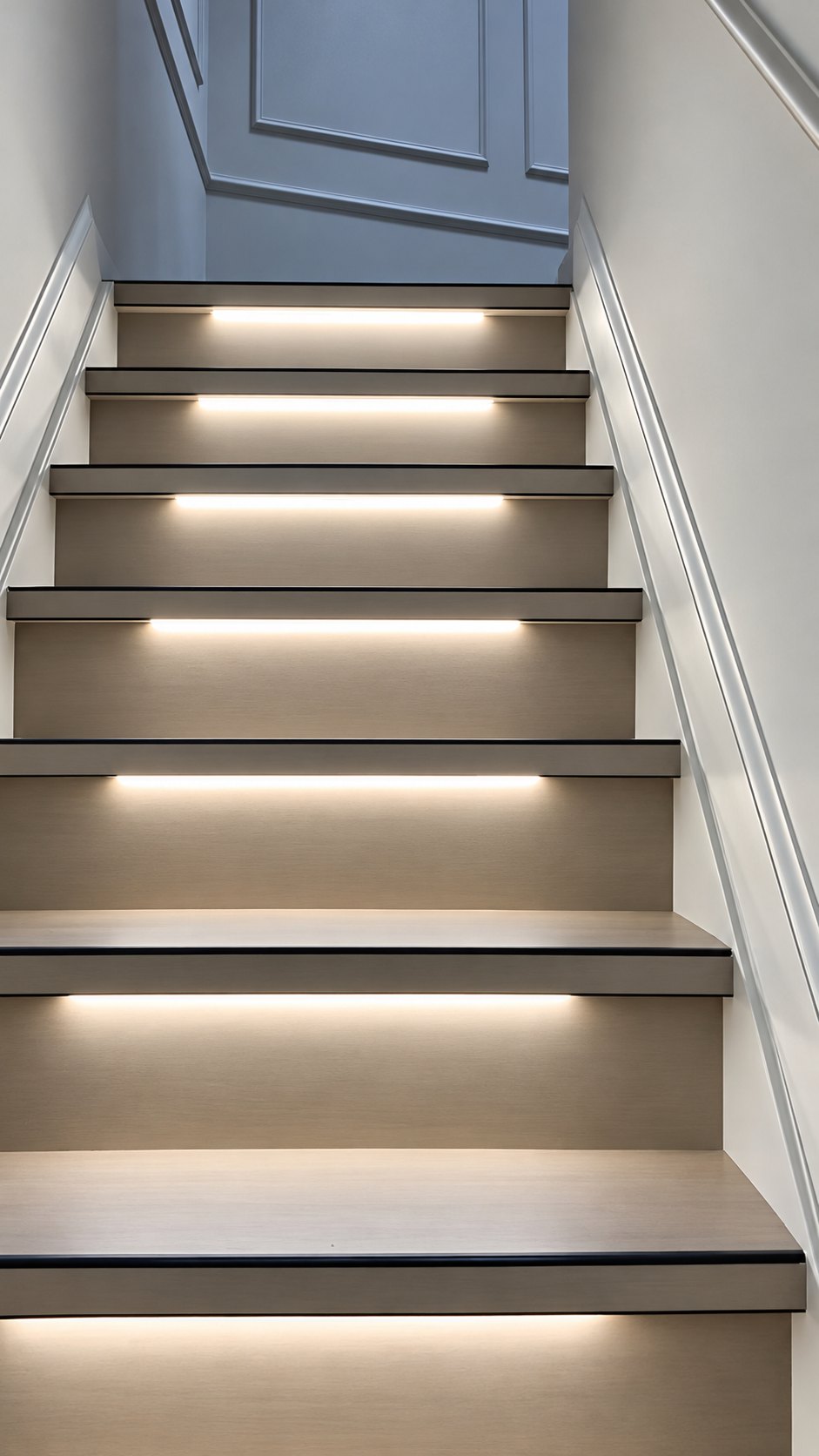 Trap met ledverlichting